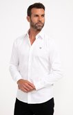Chemise brodée manches longues Sato