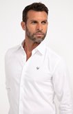 Chemise brodée manches longues Sato