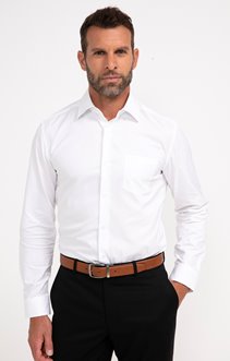Chemise ajustée manches longues Easy