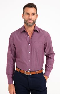 Chemise manches longues Faux Cube