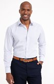 Chemise confort manches longues Rayure