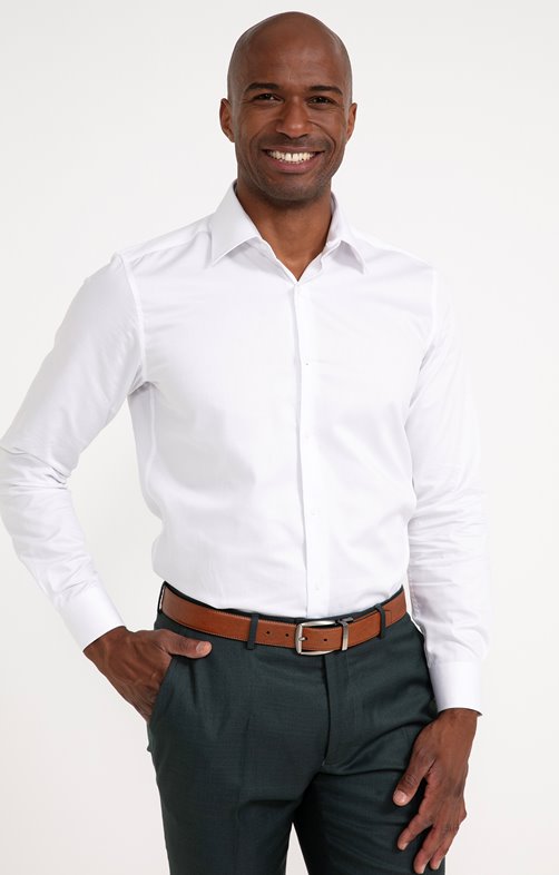 Chemise ajustée manches longues Bean