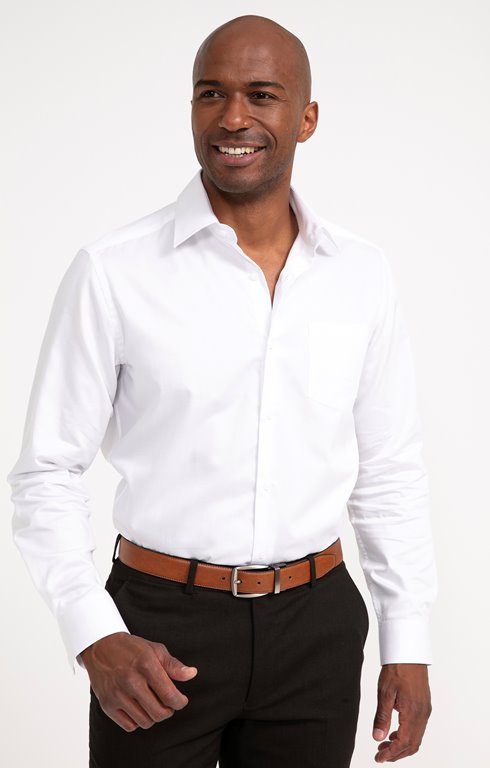 Chemise regular manches longues Ondes