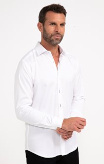 Chemise regular manches longues Contrast