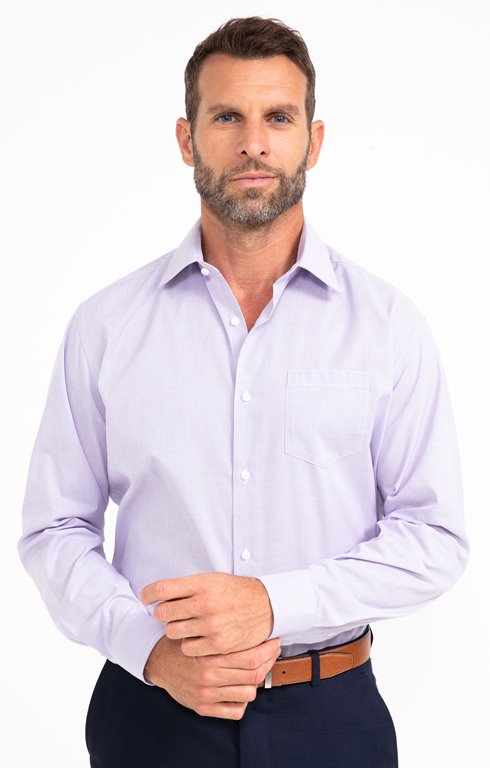 Chemise confort manches longues Microray