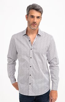 Chemise manches longues Flammes