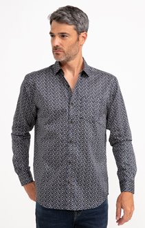Chemise manches longues Flammes
