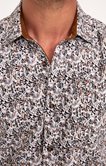 Chemise manches longues velours Marcus