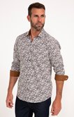 Chemise manches longues velours Marcus