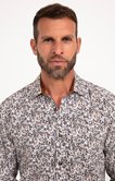 Chemise manches longues velours Marcus