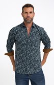 Chemise manches longues velours Marcus
