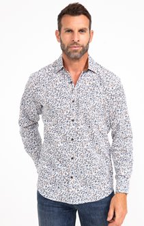 Chemise manches longue velours Robino