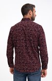 Chemise manches longues Robino Bordeaux