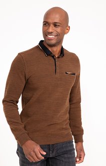 Polo manches longues Print
