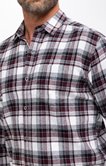 Chemise manches longues Crx Bordo