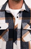 Surchemise Surch Crx Taupe Navy