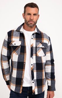 Surchemise Surch Crx Taupe Navy