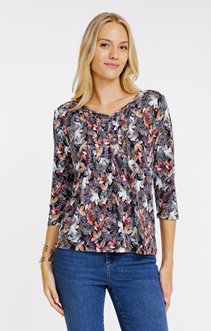 Tee-shirt imprimé fleurs