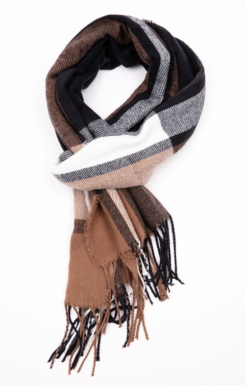 Echarpe New Navybrown