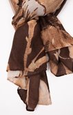 Grand foulard semi léger imprimé