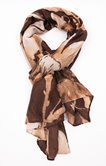 Grand foulard semi léger imprimé