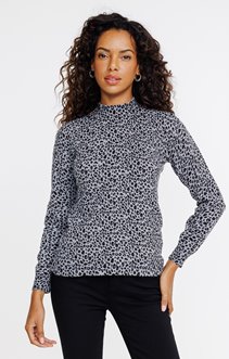 Pull imprimé léopard