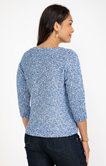 Pull matière fantaisie