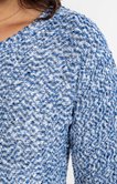 Pull matière fantaisie