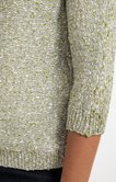 Pull matière fantaisie