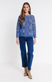 Pull maille fantaisie