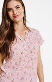 Tee-shirt col mao