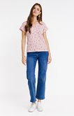 Tee-shirt col mao
