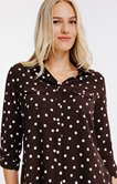 Chemise imprimé pois