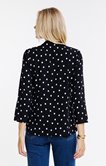 Chemise imprimé pois