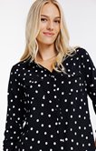 Chemise imprimé pois