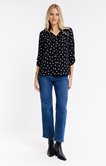 Chemise imprimé pois