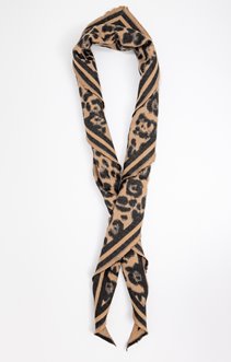Foulard jacquard imprimé, forme triangle