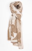 Foulad jacquard chaud motif chats