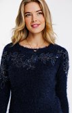 Pull maille fantaisie