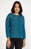 Pull maille fantaisie