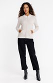 Pull maille brillante