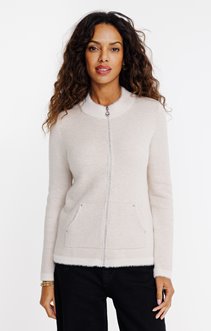 Pull maille brillante