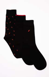 Lot de 3 paires chaussettes Homme