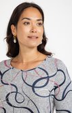 Tee-shirt imprimé lignes