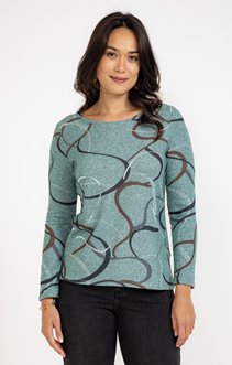 Tee-shirt imprimé lignes