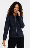 Cardigan maille fantaisie