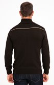 Pull col montant uni Browny