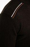 Pull col montant uni Browny