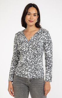 Tee-shirt imprimé léopard