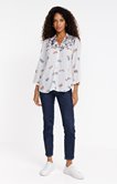 Chemise boutonnée imprimée